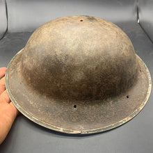 Charger l'image dans la galerie, Original WW2 South African Army Mk2 Brodie Helmet - British Style Combat Helmet - The Militaria Shop