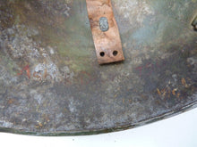 Load image into Gallery viewer, Mk3 Canadian / British Army Original WW2 Turtle Helmet High Rivet - The Militaria Shop