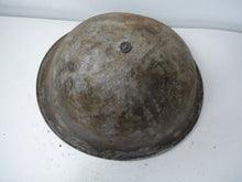 Load image into Gallery viewer, Mk3 Canadian / British Army Original WW2 Turtle Helmet High Rivet - The Militaria Shop