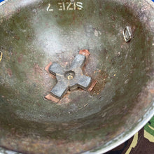 Load image into Gallery viewer, WW2 Canadian Army Mk3 Turtle Helmet - Original Helmet Shell - High Rivet - The Militaria Shop