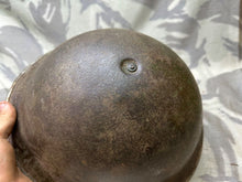 Load image into Gallery viewer, Original WW2 Era British Army Mk4 Turtle Helmet - The Militaria Shop
