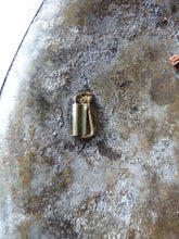 Load image into Gallery viewer, Mk3 Canadian / British Army Original WW2 Turtle Helmet High Rivet - The Militaria Shop