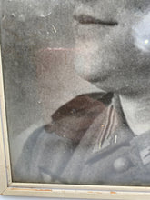Charger l'image dans la galerie, Original WW2 German Army Soldier Framed Portrait - The Militaria Shop