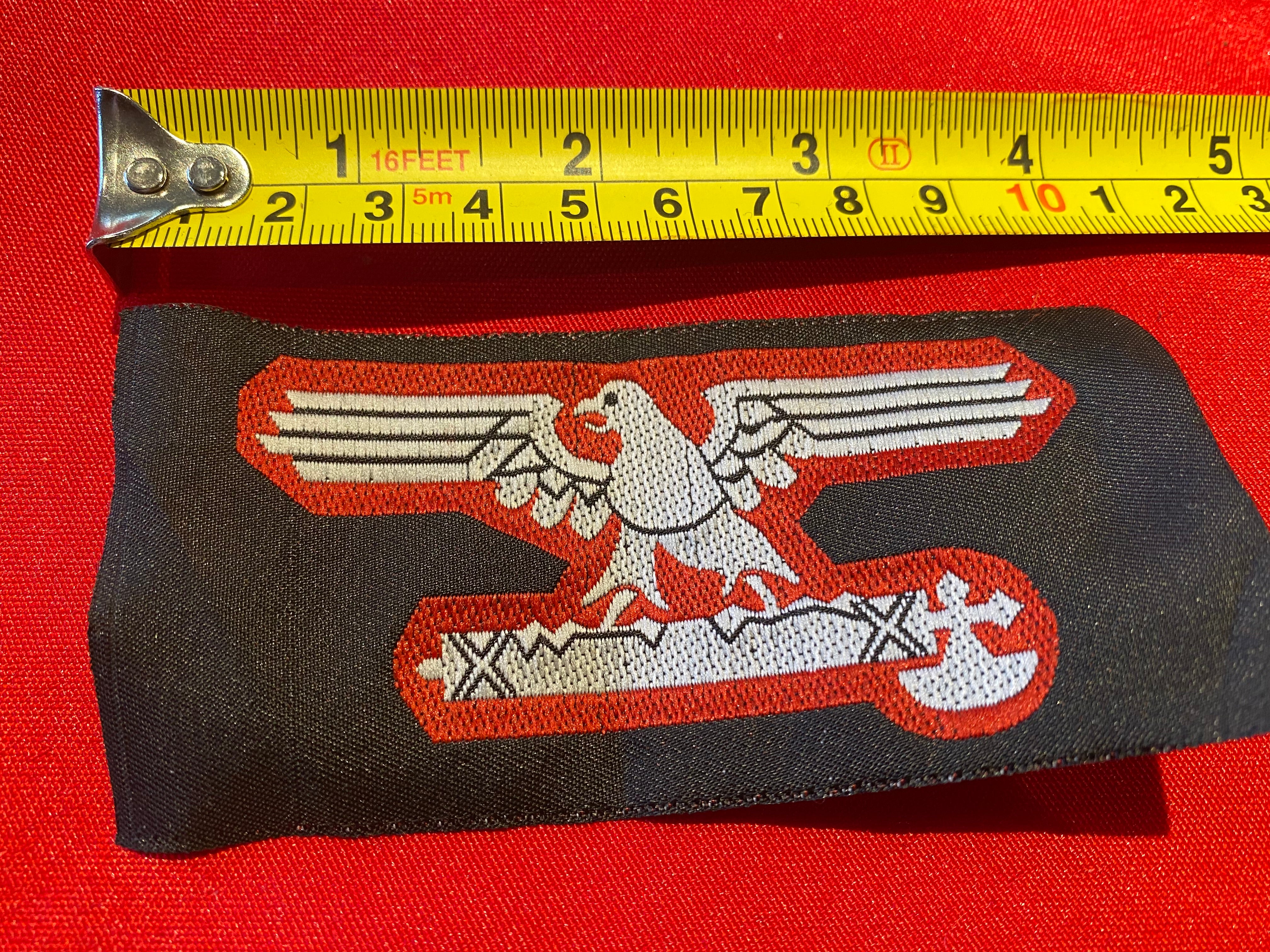 WW2 Italian Fascist Bevo Weave Badge Insignia. Reproduction. - The Militaria Shop