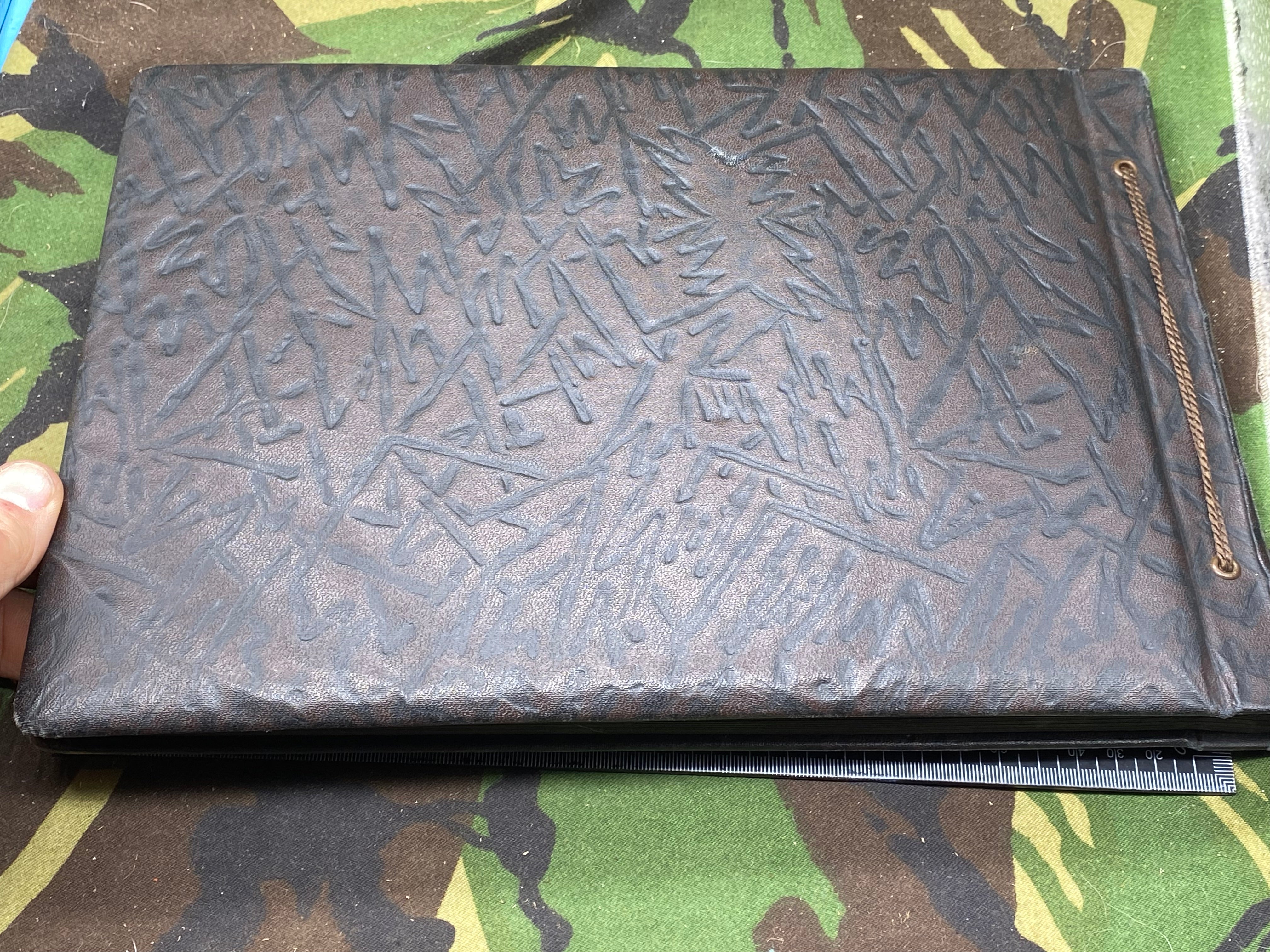 A WW2 German Army RAD Soldier's Photograph Album - excellent condition. - The Militaria Shop