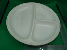 Load image into Gallery viewer, WW2 German Army DAF Mess Serving 3 Sectioned Plate - RRD Marked on Front - The Militaria Shop