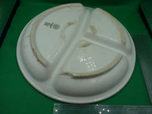 Load image into Gallery viewer, WW2 German Army DAF Mess Serving 3 Sectioned Plate - RRD Marked on Front - The Militaria Shop