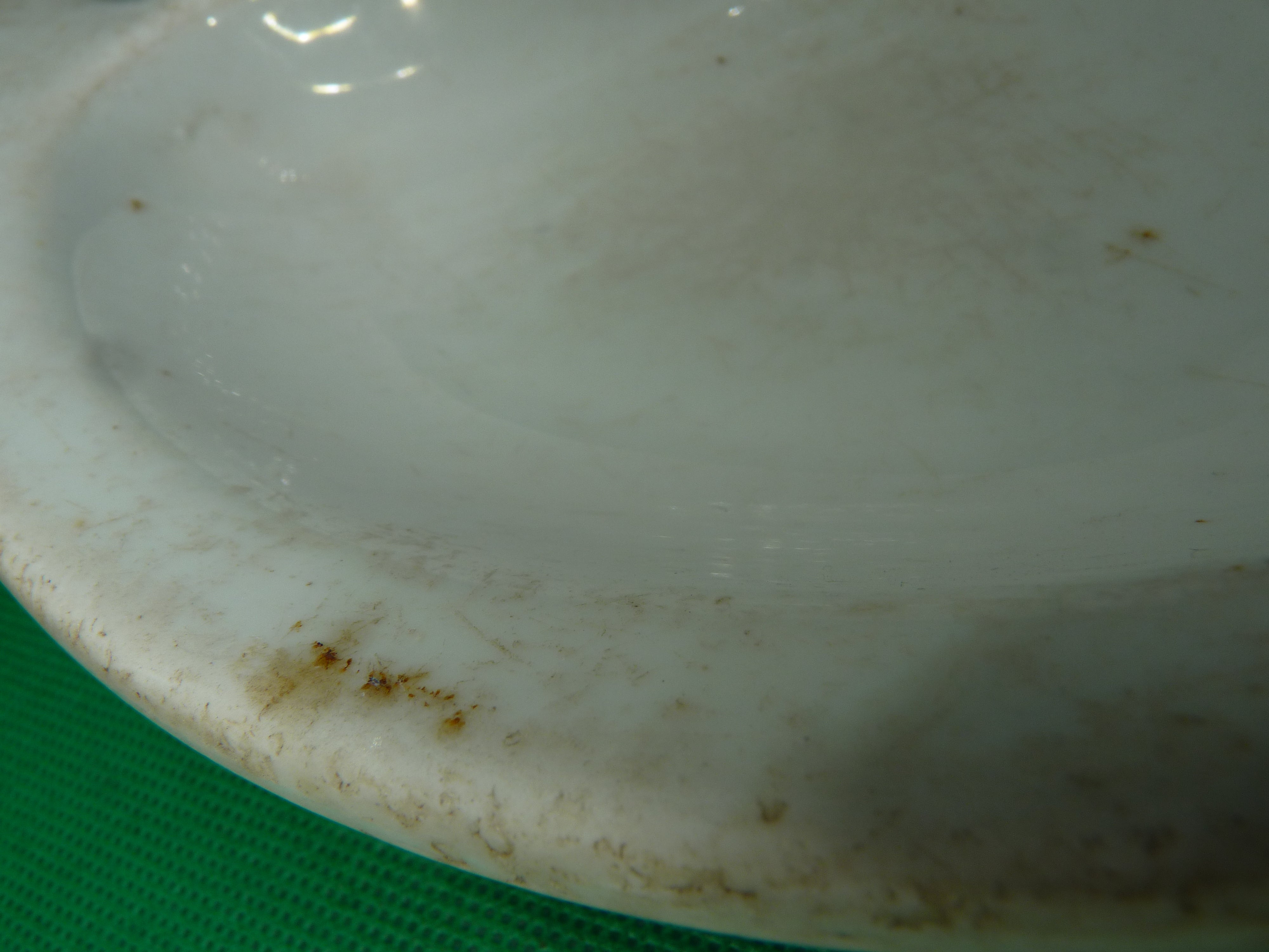 WW2 German Army DAF Mess Serving 3 Sectioned Porcelain Plate - The Militaria Shop