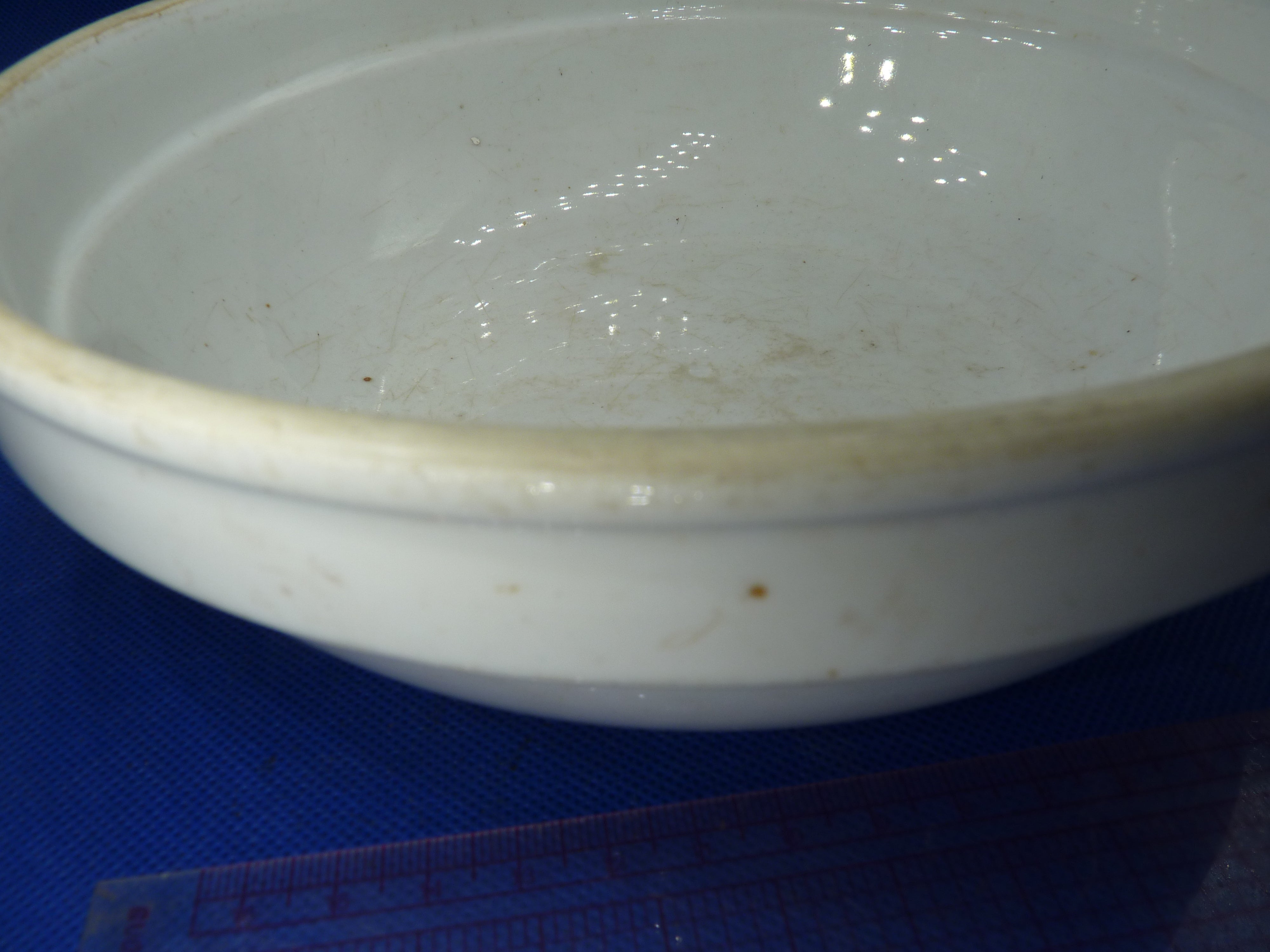WW2 German Army DAF Mess Serving Porcelain Bowl - The Militaria Shop