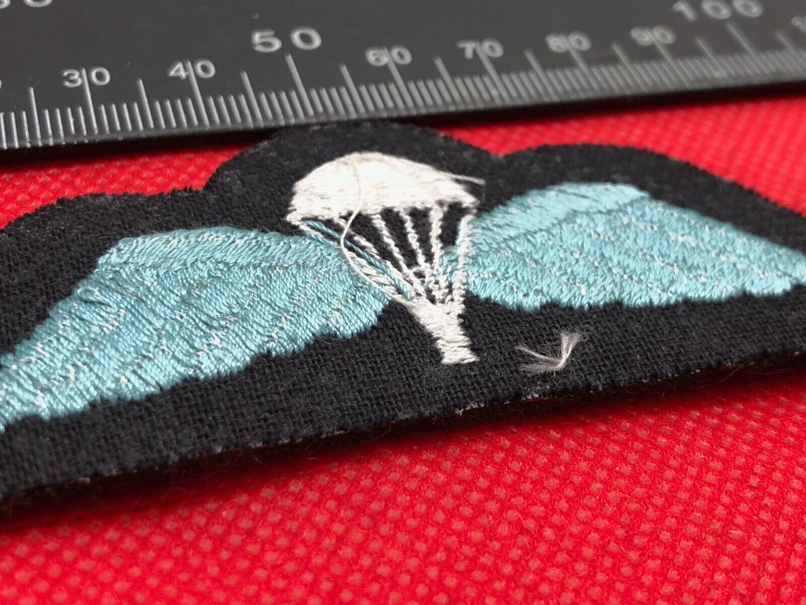 Genuine British Army Paratrooper Parachute Jump Wings - Green / Brown Army Wings - The Militaria Shop