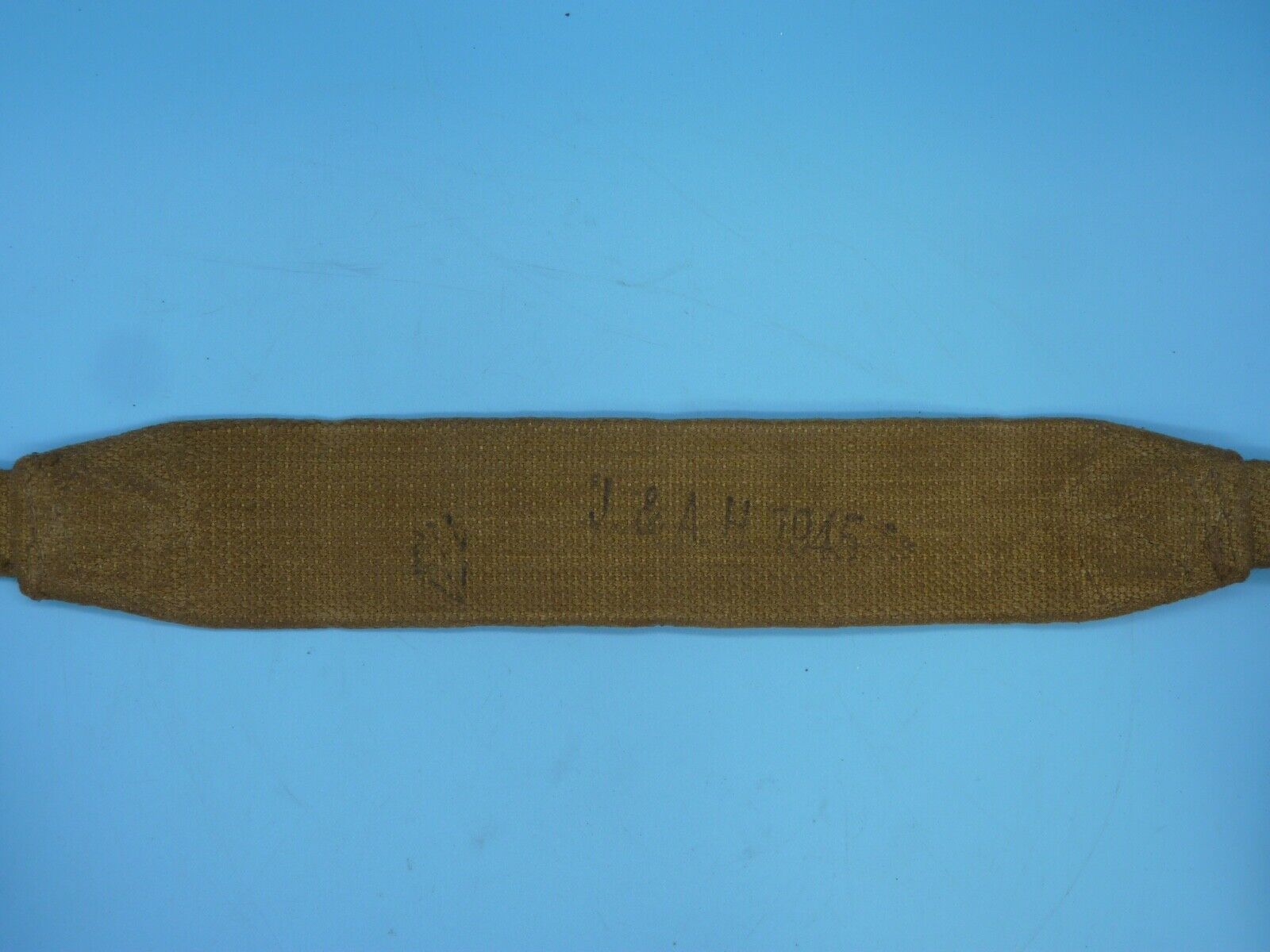 Original WW2 British Army 37 Pattern Shoulder / Cross Strap - J&A.M 1945 - The Militaria Shop