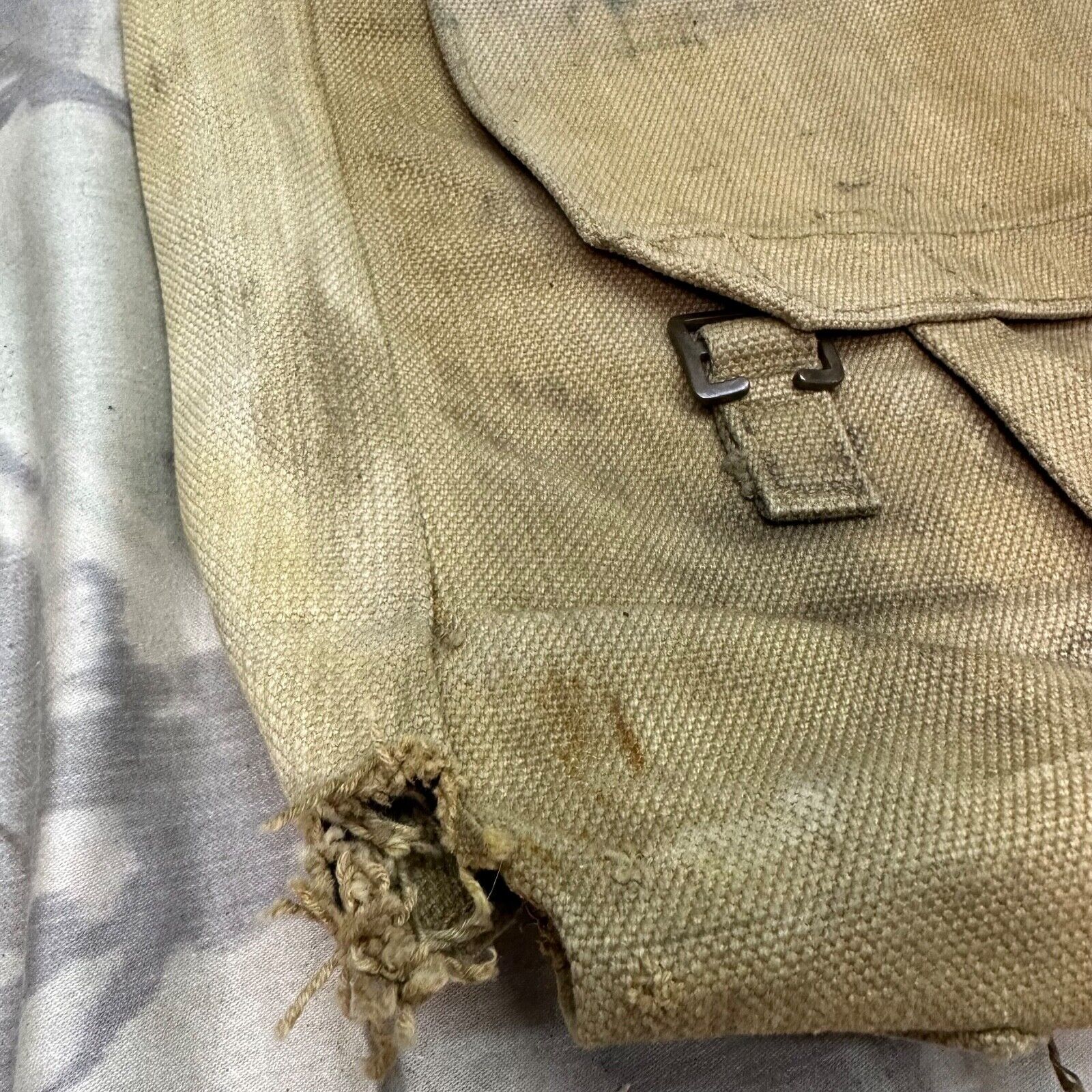Original WW2 British Army 37 Pattern Webbing Large Pack - The Militaria Shop
