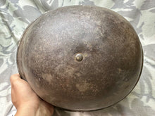 Load image into Gallery viewer, Original WW2 British / Canadian Army Mk3 High Rivet Turtle Helmet & Liner - The Militaria Shop