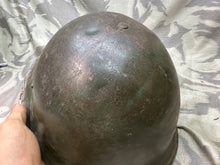 Load image into Gallery viewer, Original WW2 British / Canadian Army Mk3 High Rivet Turtle Helmet & Liner - The Militaria Shop
