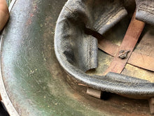 Load image into Gallery viewer, Original WW2 British / Canadian Army Mk3 High Rivet Turtle Helmet & Liner - The Militaria Shop