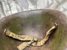 Charger l'image dans la galerie, Original WW2 Canadian / British Army Mk3 High Rivet Turtle Helmet - The Militaria Shop