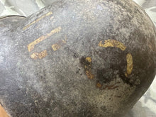 Load image into Gallery viewer, Original WW2 Canadian / British Army Mk3 High Rivet Turtle Helmet & Liner - The Militaria Shop