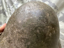 Load image into Gallery viewer, Original WW2 Canadian / British Army Mk3 High Rivet Turtle Helmet & Liner - The Militaria Shop