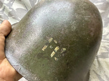 Load image into Gallery viewer, Original WW2 Era British Army Mk4 Turtle Helmet - The Militaria Shop