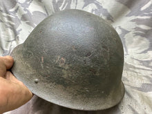 Load image into Gallery viewer, Original WW2 Era British Army Mk4 Turtle Helmet - The Militaria Shop