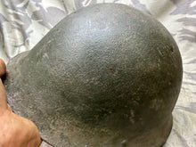 Load image into Gallery viewer, Original WW2 Era British Army Mk4 Turtle Helmet - The Militaria Shop