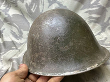 Load image into Gallery viewer, Original WW2 Era British Army Mk4 Turtle Helmet - The Militaria Shop