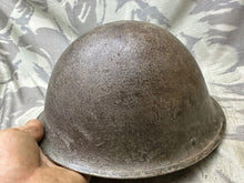 Load image into Gallery viewer, Original WW2 Era British Army Mk4 Turtle Helmet - The Militaria Shop