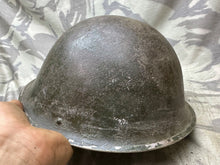 Load image into Gallery viewer, Original WW2 Era British Army Mk4 Turtle Helmet - The Militaria Shop