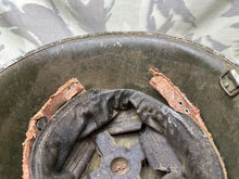 Load image into Gallery viewer, Original WW2 Era British Army Mk4 Turtle Helmet - The Militaria Shop
