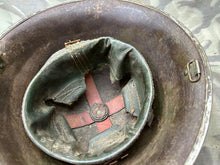 Load image into Gallery viewer, Original WW2 Era British Army Mk4 Turtle Helmet - The Militaria Shop