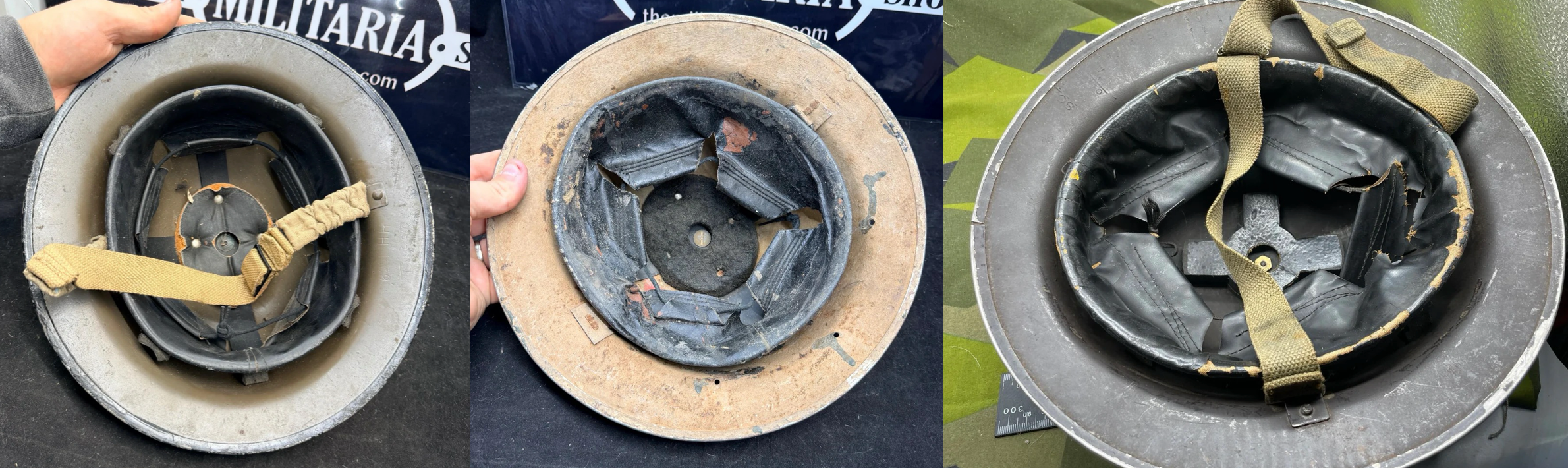 British WW2 Helmet Liner Size Guide (MkII & MkIII Helmets)
