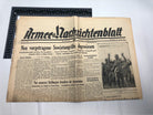 Original WW2 German Political Newspaper - 28th August 1943 - The Militaria Shop
