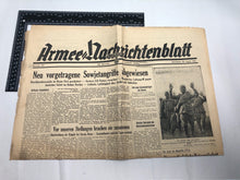 Charger l'image dans la galerie, Original WW2 German Political Newspaper - 28th August 1943
