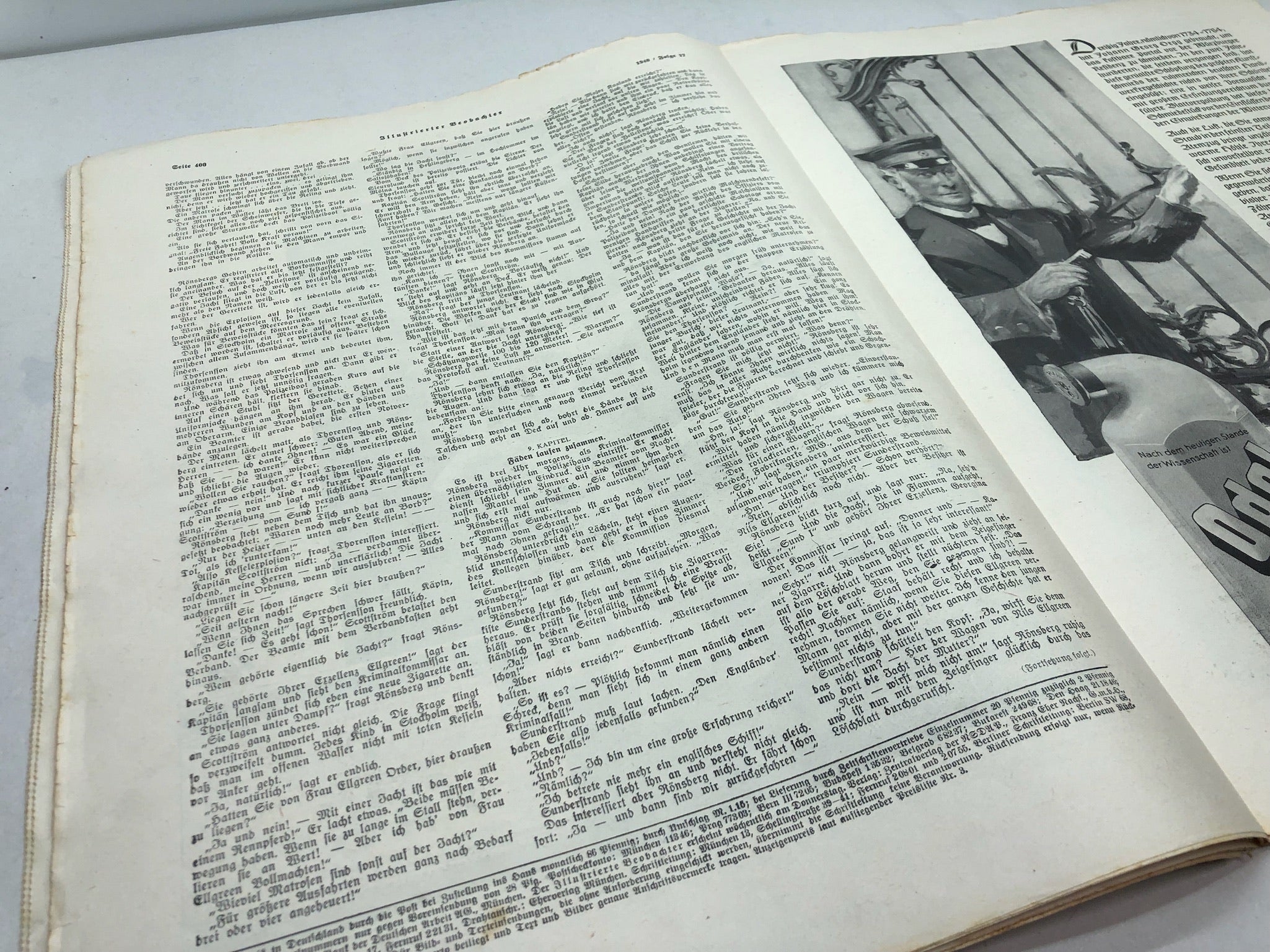 JB Juustrierter Beobachter NSDAP Magazine Original WW2 German - 25 April 1940 - The Militaria Shop