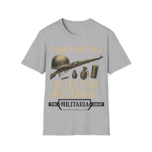 Load image into Gallery viewer, Unisex Military Collecting T-Shirt, Vintage Tee, Gift for Collectors, Casual Wear, Unisex Softstyle T-Shirt
