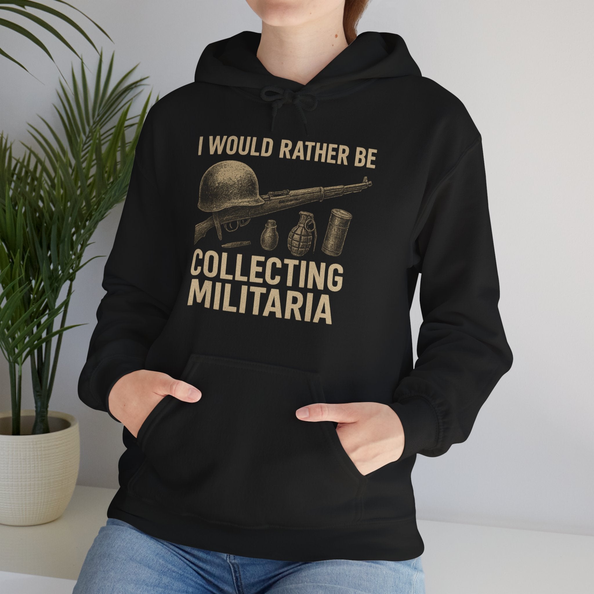 Military Collector's Hoodie - Unisex Sweatshirt for Veterans, Gift for Collectors, Casual Wear, Army Memorabilia, Unique Military Apparel - The Militaria Shop