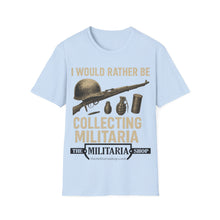 Load image into Gallery viewer, Unisex Military Collecting T-Shirt, Vintage Tee, Gift for Collectors, Casual Wear, Unisex Softstyle T-Shirt
