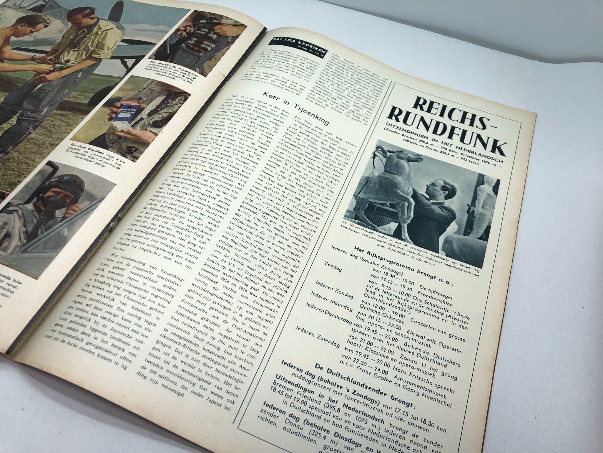 Original Dutch Language WW2 Propaganda Signaal Magazine - No.14 1943 - The Militaria Shop