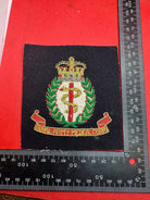 British Army Bullion Embroidered Blazer Badge - RAMC Royal Army Medical Corps - The Militaria Shop