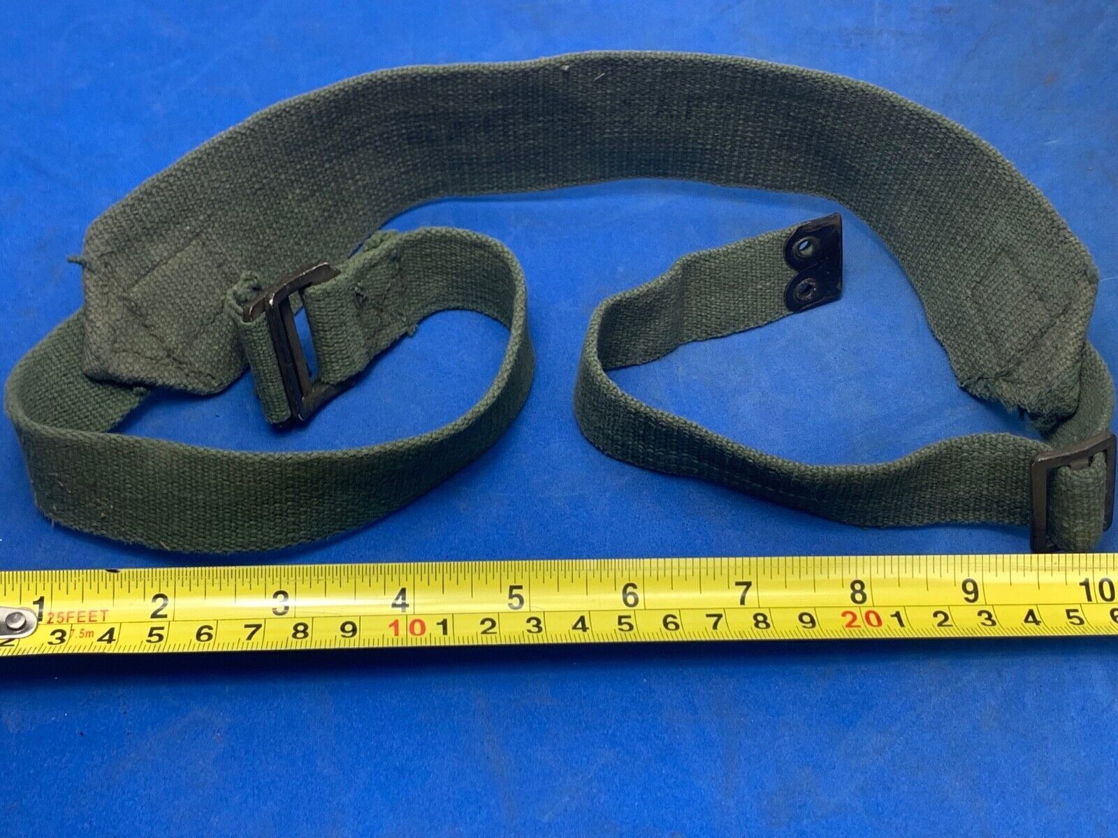 Original WW2 British Army 44 Pattern Shoulder Strap - 1945 Dated - The Militaria Shop