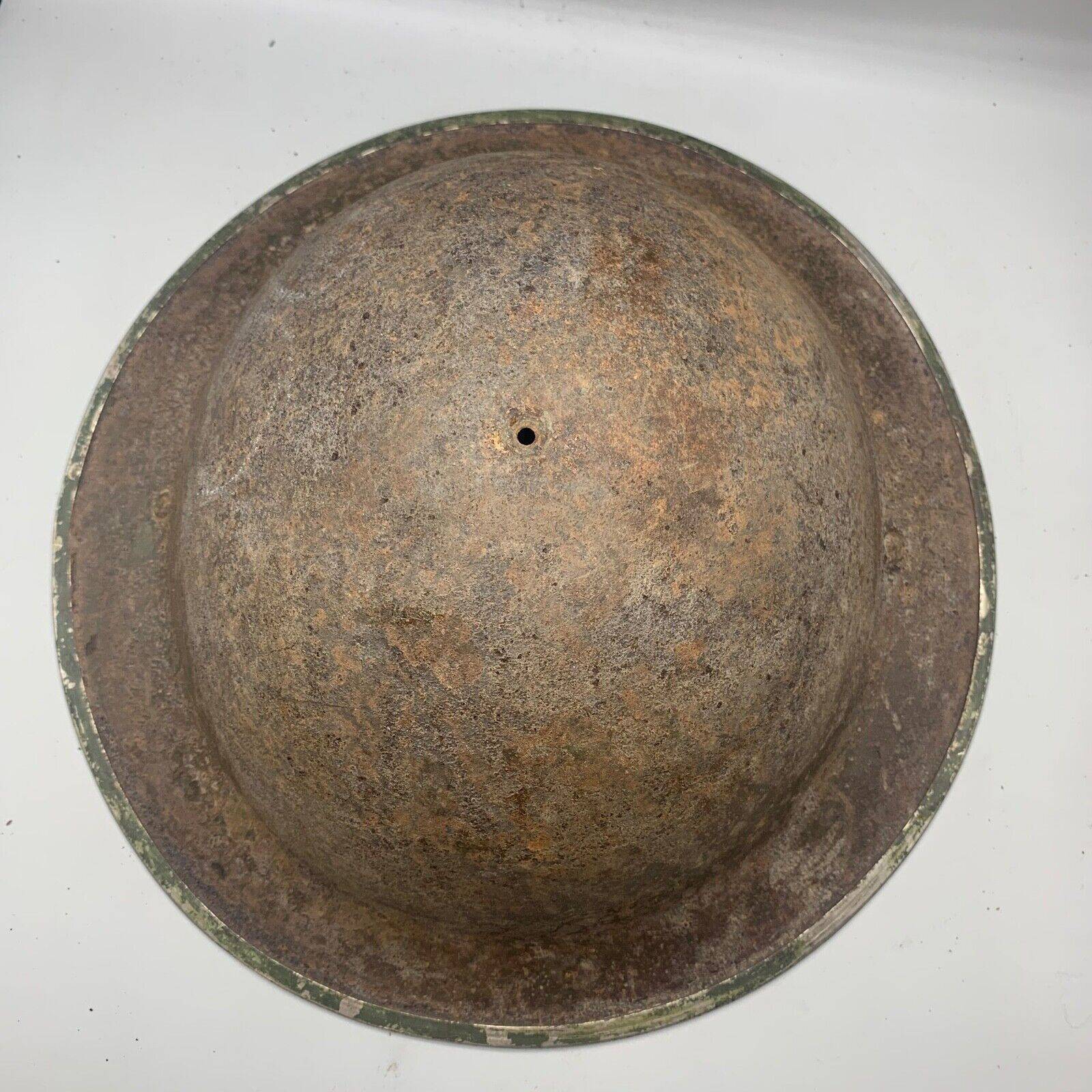 Original WW2 South African Army Mk2 Brodie Helmet - British Style Combat Helmet - The Militaria Shop