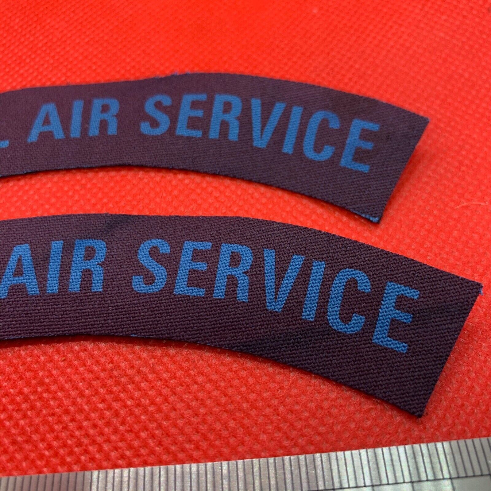 Pair of WW2 Style Printed SAS Regiment Shoulder Titles - Reproduction - The Militaria Shop