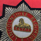 British Army Bullion Embroidered Blazer Badge - Lincolnshire Regiment - The Militaria Shop