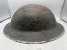 Original WW2 South African Army Mk2 Brodie Helmet - British Style Combat Helmet - The Militaria Shop