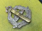 British Army East Lancashire Cap Badge. Kings Crown - The Militaria Shop