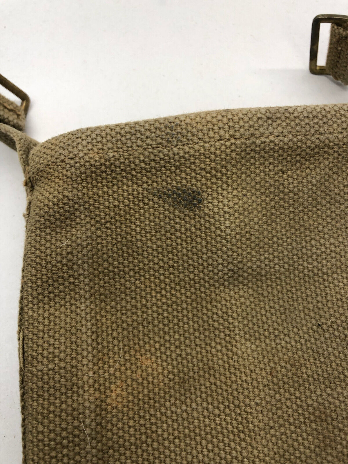 WW2 British Army 37 Pattern Webbing Water Bottle Carrier Harness - 1942 Dated - The Militaria Shop