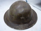 Original WW2 British Style South African Mk2 Army Combat Helmet - The Militaria Shop