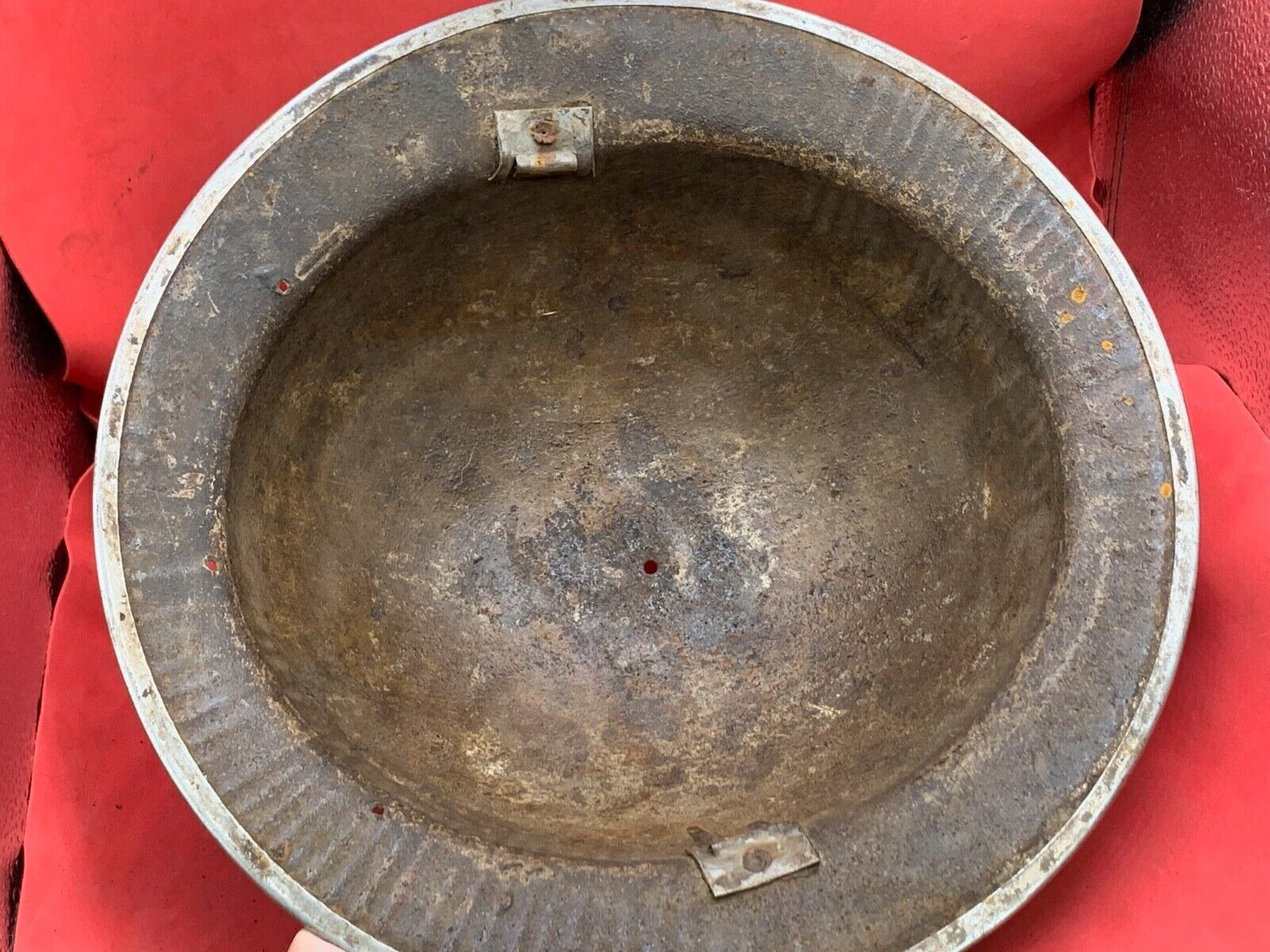 Original WW2 Combat Helmet - British / South African Army Mk2 Brodie Helmet - The Militaria Shop
