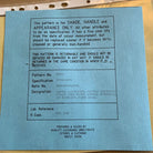 Original British Army Sealed Standard Patter - 8761A Laminate Cloth Olive Drab - The Militaria Shop
