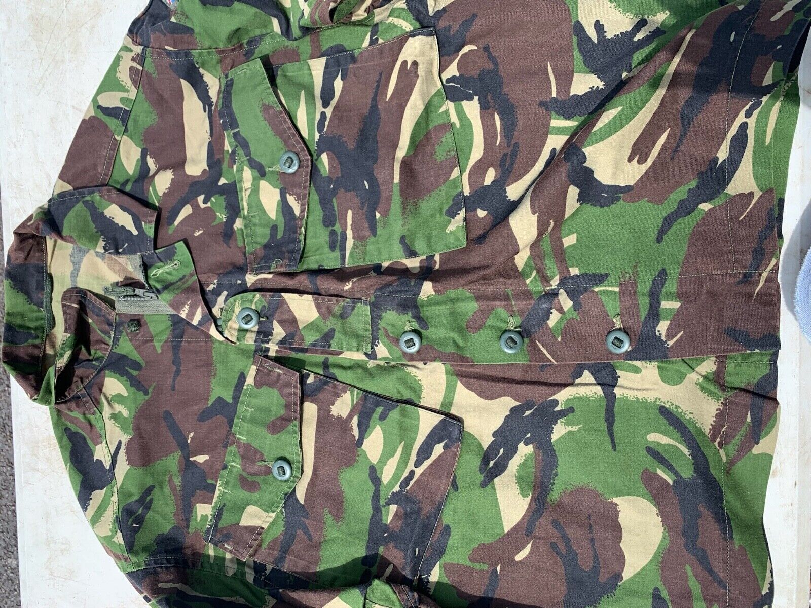 Genuine British Army DPM Woodland Combat Jacket - Size 160/104 - The Militaria Shop